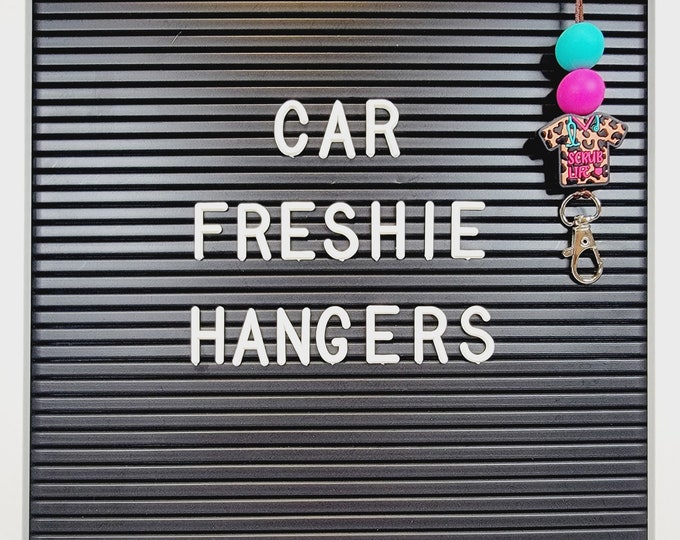 Career Car Freshie Hangers, Freshie Lanyard, Police, Nurse, Lineman Car Accessories, Freshie Accessories, Car Charm, Handmade, Car Freshie,