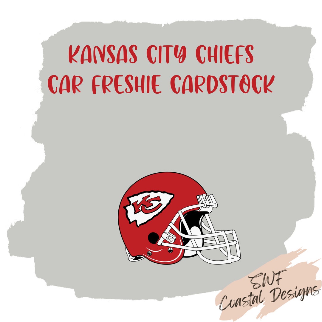 Football Car Freshie Cardstock Football Cardstock Sports Car Freshener