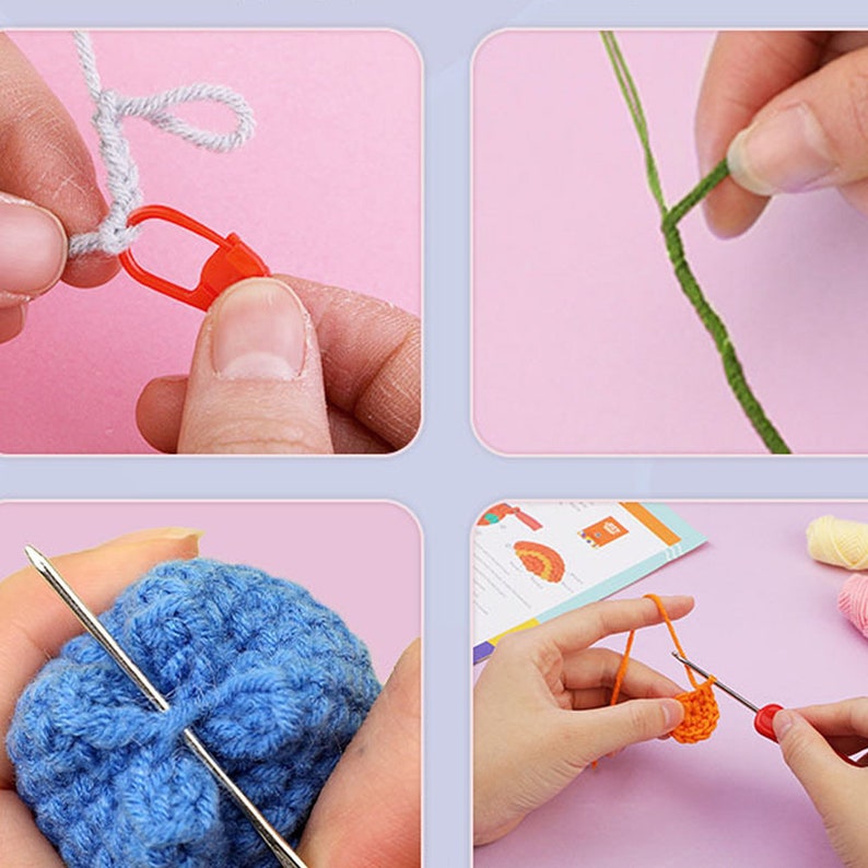 DIY Crochet Starter Kit 6pcs Home Decoration Handmade Etsy Australia