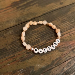 Blessed Glass Crystal bracelet