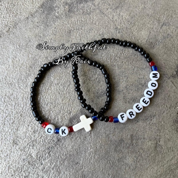 Charlie Kirk / Freedom bracelets