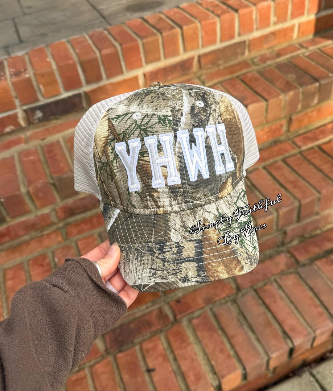 YHWH / Camo Baseball Hat