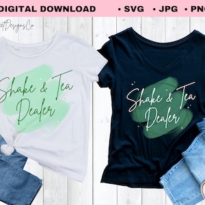 Shake & Tea Dealer SVG PNG JPG, Herbalife Nutrition jpg, nutrition club svg, digital download, sublimation design