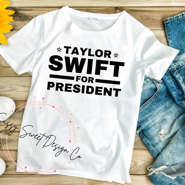 Taylor Swift for President t-shirt | swiftie graphic tee, president era tee, patriotic tee