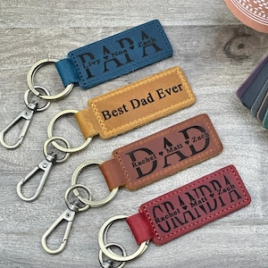 Porte-clé personnalisé papa, cadeau nouveau papa, porte-clé papa gravé, porte-clé fête des pères, porte-clé père