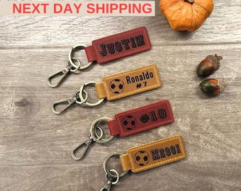 Soccer Keychain, Soccer Team Gifts, Soccer Senior Night Gifts, Personalized Soccer Gifts, End of Season, Soccer Banquet