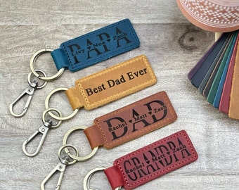 LLAVERO DE PAPÁ PERSONALIZADO, Regalo para papá primerizo, Llavero grabado para papá, Llavero para el Día del Padre, Llavero para el primer Día del Padre, Regalo para papá primerizo, Baby Shower