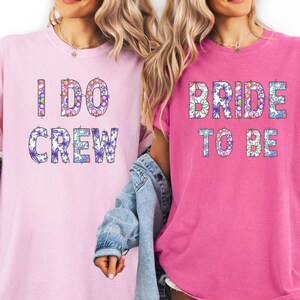 Comfort Colors, Bridal Party Matching Shirts, Bridesmaid Shirt, Bachelorette Shirts, Bridesmaid Group Tee, Team Bride Matching T-Shirts,