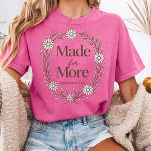 Comfort Colors® Bible Verse Shirt, Cute Christian Shirt For Women,Jesus Shirt,Christian Gift, Christian Christmas Shirt,Love and Grace Shirt