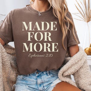 Comfort Colors® Bible Verse Shirt, Cute Christian Shirt For Women,Jesus Shirt,Christian Gift, Christian Christmas Shirt,Love and Grace Shirt