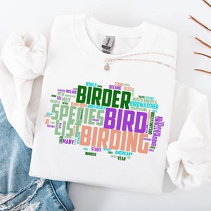Birdwatching Sweatshirt, Bird Lover, Bird Lover Gift, Bird Lover Shirt, Bird Nerd Sweatshirt, Bird Nerd Gift, Bird Sweatshirt, Bird Watcher