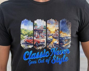 Comfort Colors Classic Car Lover Gift, Car Guy Shirt, Race Car Shirts, Classic Car Shirt, Old Car Shirts, Old Cars, Car Lovers Shirt