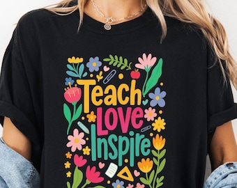 Comfort Colors Teacher Shirt, Elementary School Back to School Tee, Teachers Gift, Teacher School Tshirt, School Shirt, Teaching Shirt