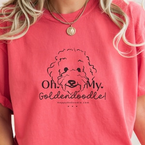 Goldendoodle Shirt Comfort Colors Golden Doodle Shirt Doodle Shirt GoldenDoodle Gifts Doodle Mom Tshirt Doodle Dad Shirt Dog Mom Shirt