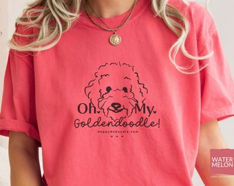 Goldendoodle Shirt Comfort Colors Golden Doodle Shirt Doodle Shirt GoldenDoodle Gifts Doodle Mom Tshirt Doodle Dad Shirt Dog Mom Shirt