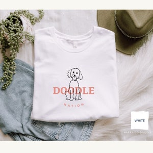 Doodle Dog Shirt Goldendoodle Mom T-shirt Doodle Shirt Golden Doodle Gift Doodle Dad Shirt Goldendoodle Dog Mom Gift Goldendoodle Gift