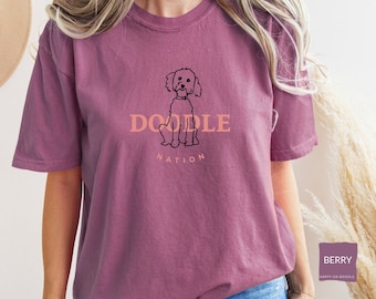 Camicia per cani Doodle Colori comfort Camicia Goldendoodle Camicia Doodle Regali Doodle dorati Camicia Goldendoodle mamma Labradoodle Regalo per papà cane
