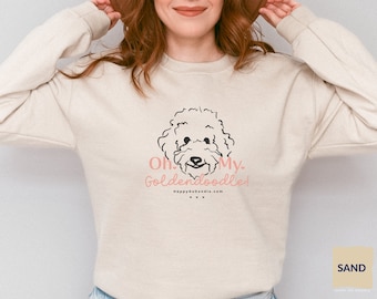 Goldendoodle-tröja Goldendoodle-tröja Goldendoodle-presenthundmamma-present Doodle-hundskjorta Doodle-hundmamma Goldendoodle-mamma-tröja