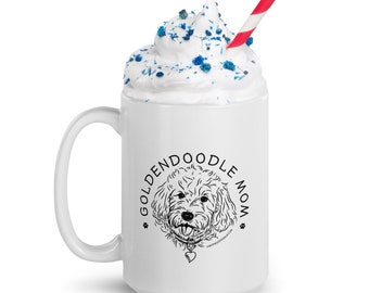 Goldendoodle Hund Mama Geschenk Kaffeebecher Goldendoodle Hundeliebhaber Kaffeebecher Doodle Hund Becher Doodle Becher Geschenk Kaffeebecher Geschenk Hund Mama Kaffeetasse