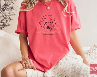 Maglietta Goldendoodle Comfort Colori Maglietta Goldendoodle Regalo Goldendoodle Maglietta Mamma Doodle Regalo Proprietario Cane Regalo Mamma