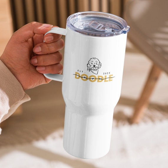 Goldendoodle Reusable Coffee Cup Goldendoodle Reusable Coffee Cup