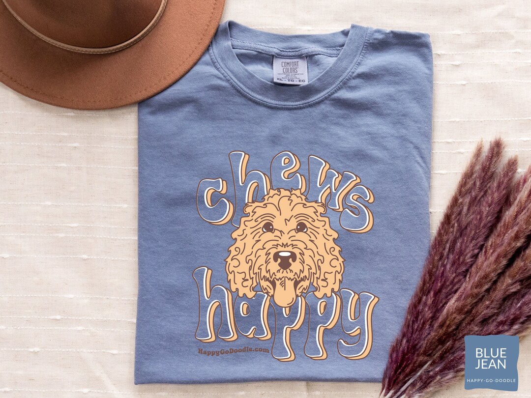 Doodle Shirt Comfort Colors Goldendoodle T-shirt Dog Shirt Golden ...