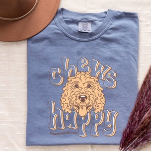 Doodle Shirt Comfort Colors Goldendoodle T-Shirt Dog Shirt Golden Doodle Gift Dog Mom Shirt Dog Mom Gift Doodle Dad Shirt