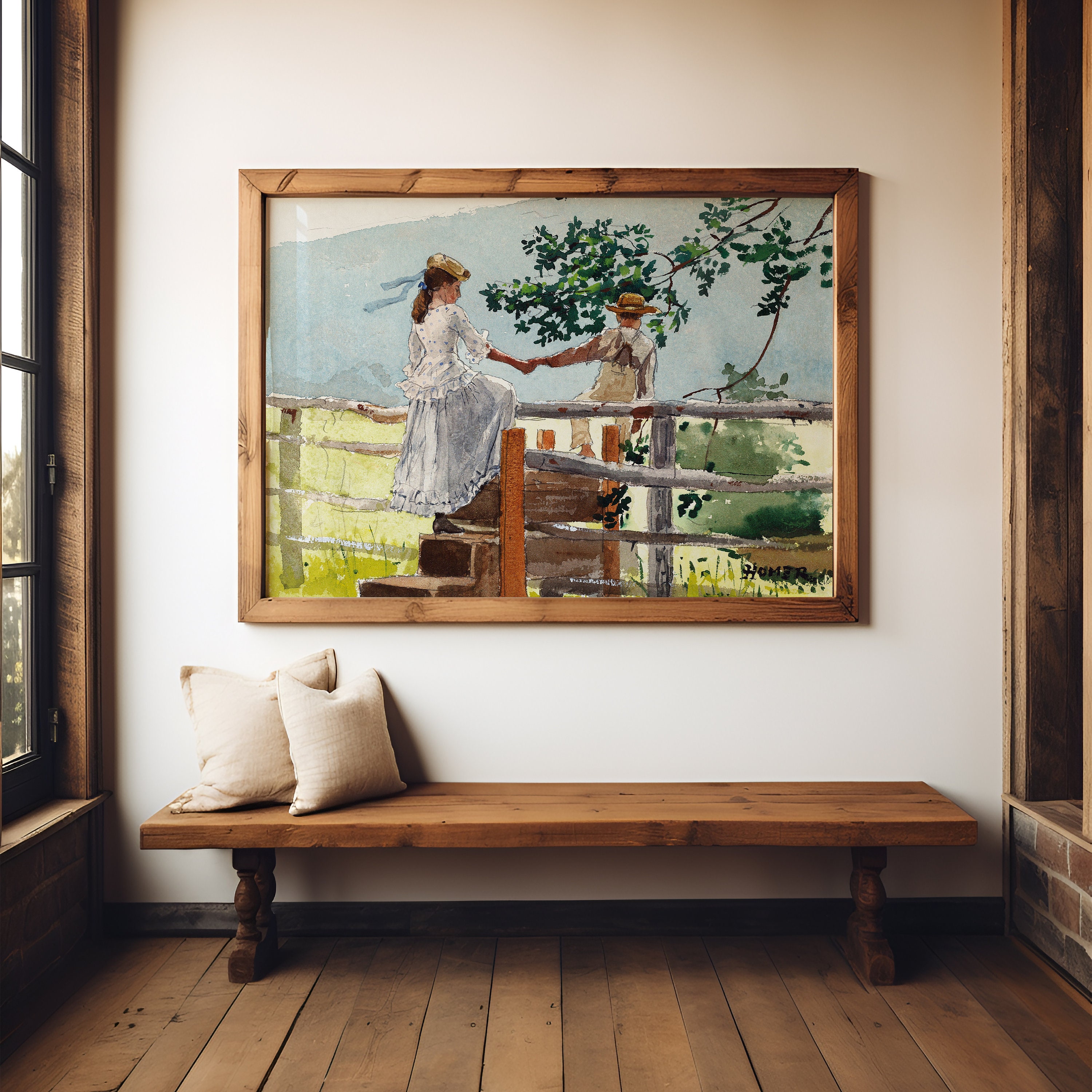 Vintage Printable Wall Art, Gallery Wall Set, Digital Landscape ...