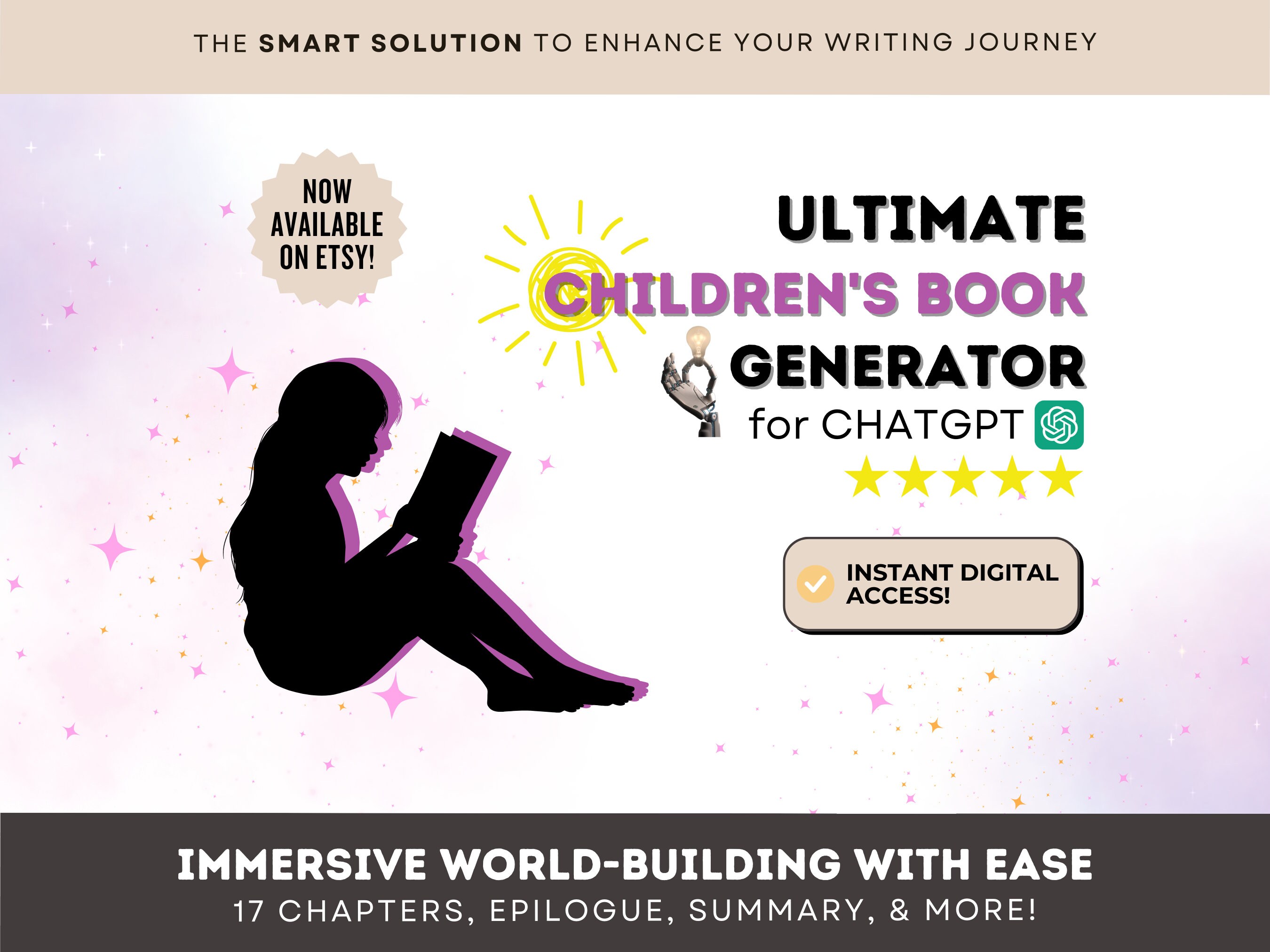 Create a Children's Book in Minutes! | ChatGPT Ultimate Children's Book Story Generator | With User Manual