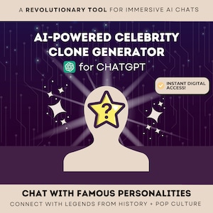 AI Powered Celebrity Clone Generator | Chat With Icons: Elon Musk