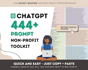 Non-Profit Mastery: 444+ Essential ChatGPT Prompts | Complete Start-Up Kit