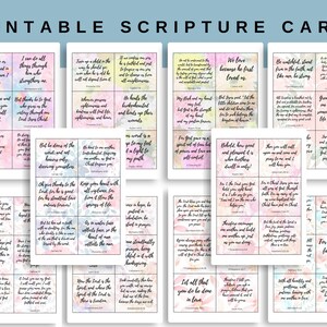 Download de versículos bíblicos de 60 cartões para incentivo diário e crescimento espiritual