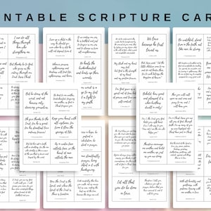 Download de versículos bíblicos de 60 cartões para incentivo diário e crescimento espiritual