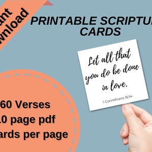 60-Card Bible Verse Download for Daily Encouragement and Spiritual Growth