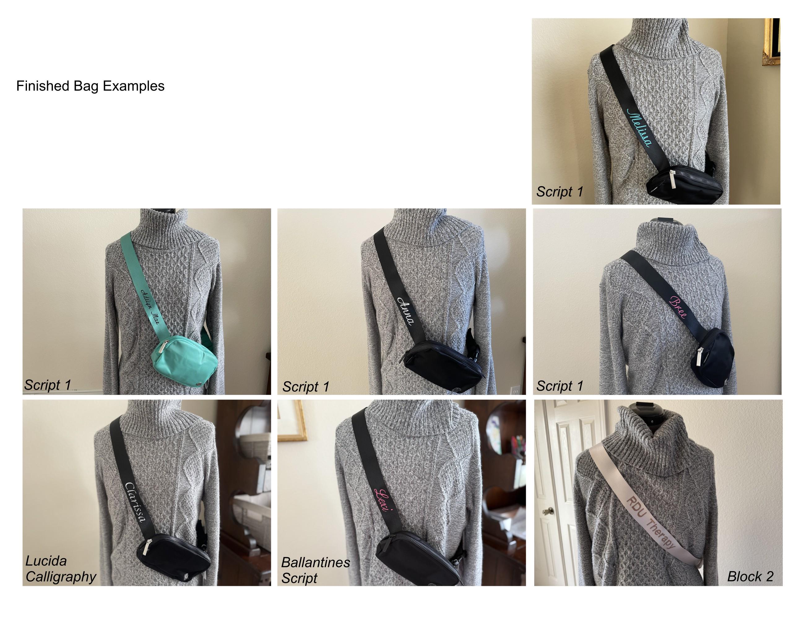 Customized Lululemon Everywhere Belt Bag 1L. Have Your Name Embroidered on  Strap to Make It Unique. Great Gift for Anyone. - Etsy