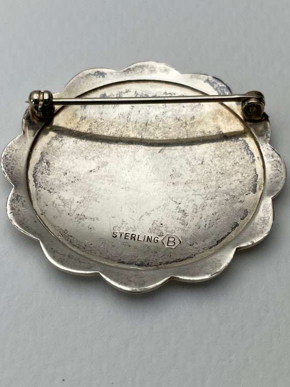 Vintage Burkhardt (BIRKS) Engraved Sterling Silve… - image 3