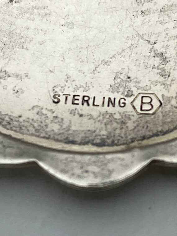 Vintage Burkhardt (BIRKS) Engraved Sterling Silve… - image 4