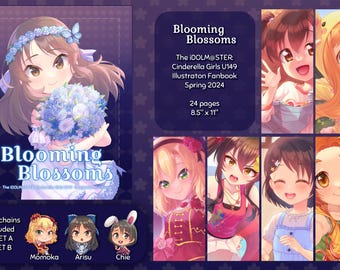 THE iDOLM@STER Cinderella Girls - Blooming Blossoms - Illustration Fanbook / Artbook