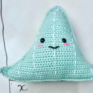 Standard Normal Distribution Curve Cuddler Crochet Pattern, Math Amigurumi Pattern, Math Crochet
