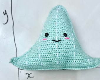 Standard Normal Distribution Curve Cuddler Crochet Pattern, Math Amigurumi Pattern, Math Crochet