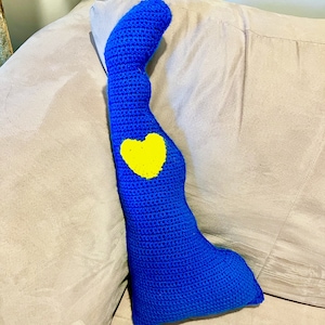 Delaware Crochet Cuddler Pattern, Delaware Amigurumi Pattern, State Amigurumi Pattern