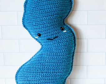 Patrón de abrazo de ganchillo de Nueva Jersey Patrón Amigurumi Kawaii