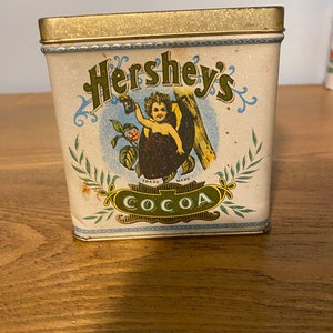 Vintage Hershey’s Cocoa tin