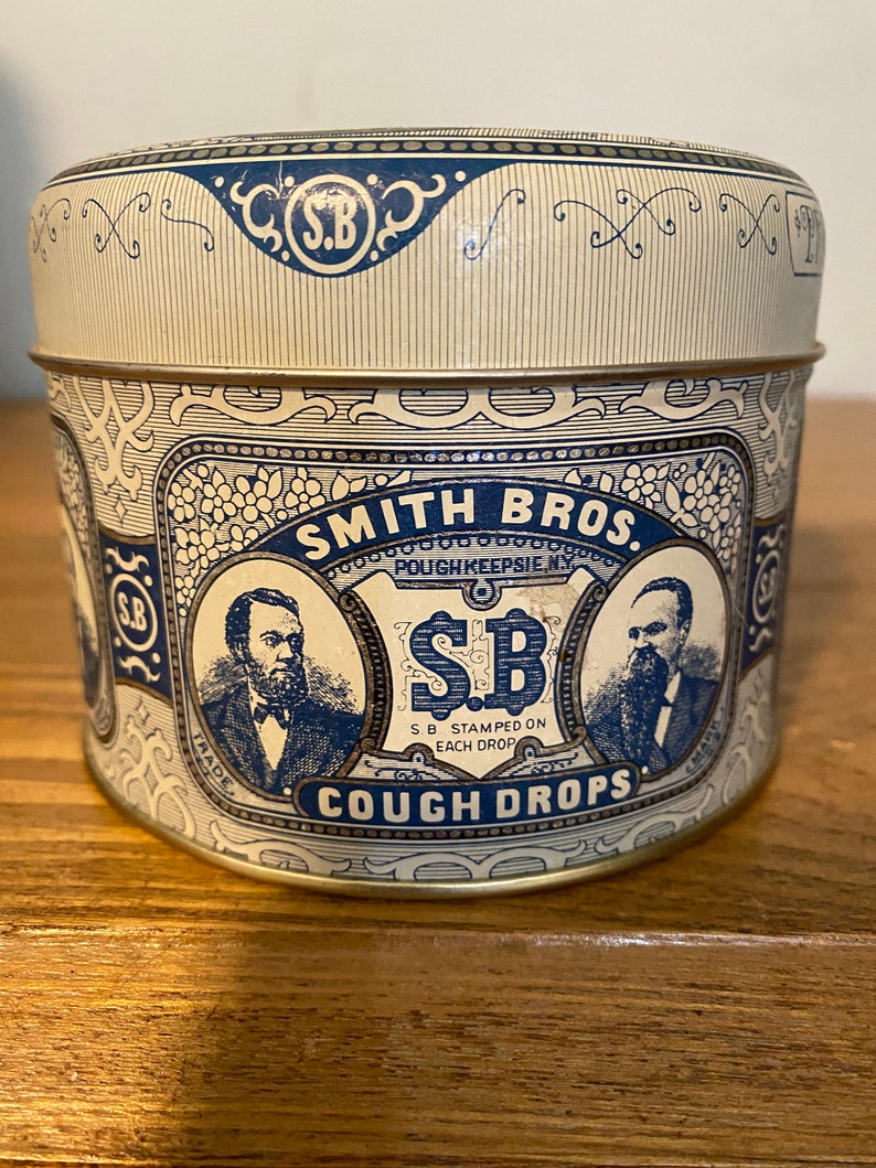 Vintage Smith Bros Cough Drops Etsy