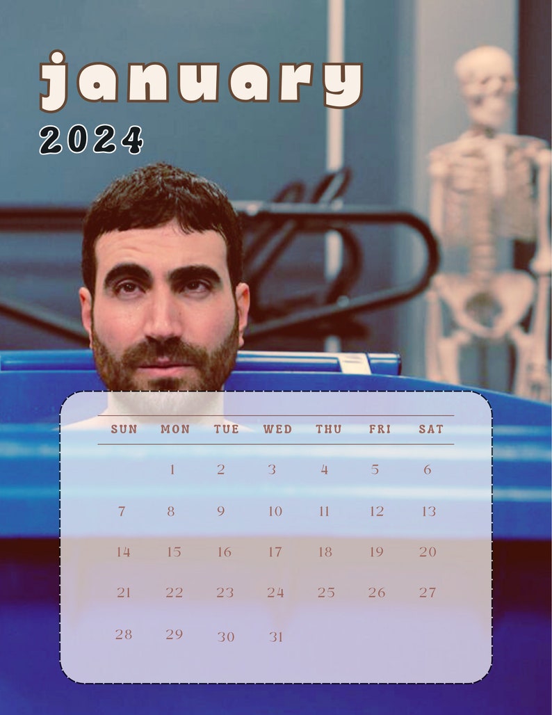 Wall Calendar July 2023december 2024 Ted Lasso Richmond Etsy