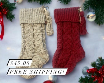 Christmas Stockings- Stockings- crochet-Custum-Crochet Stockings