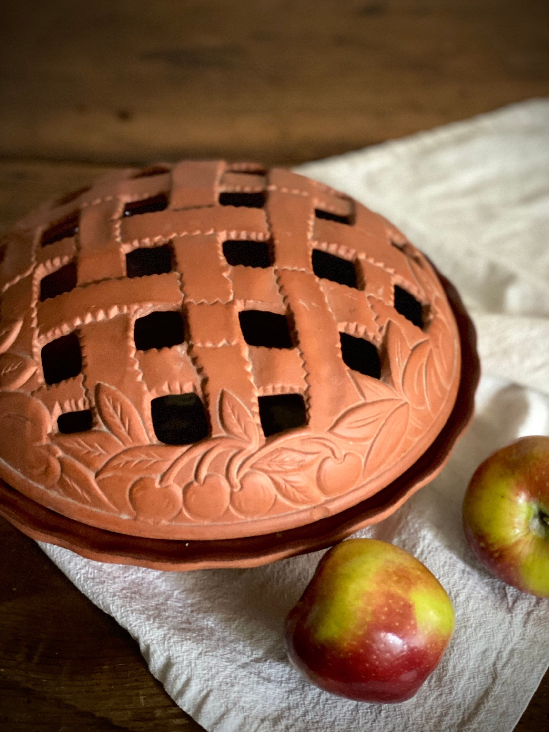 Apple Pie Mini Pie Dish Set Vicrays Ceramic Pie Pan For Baking