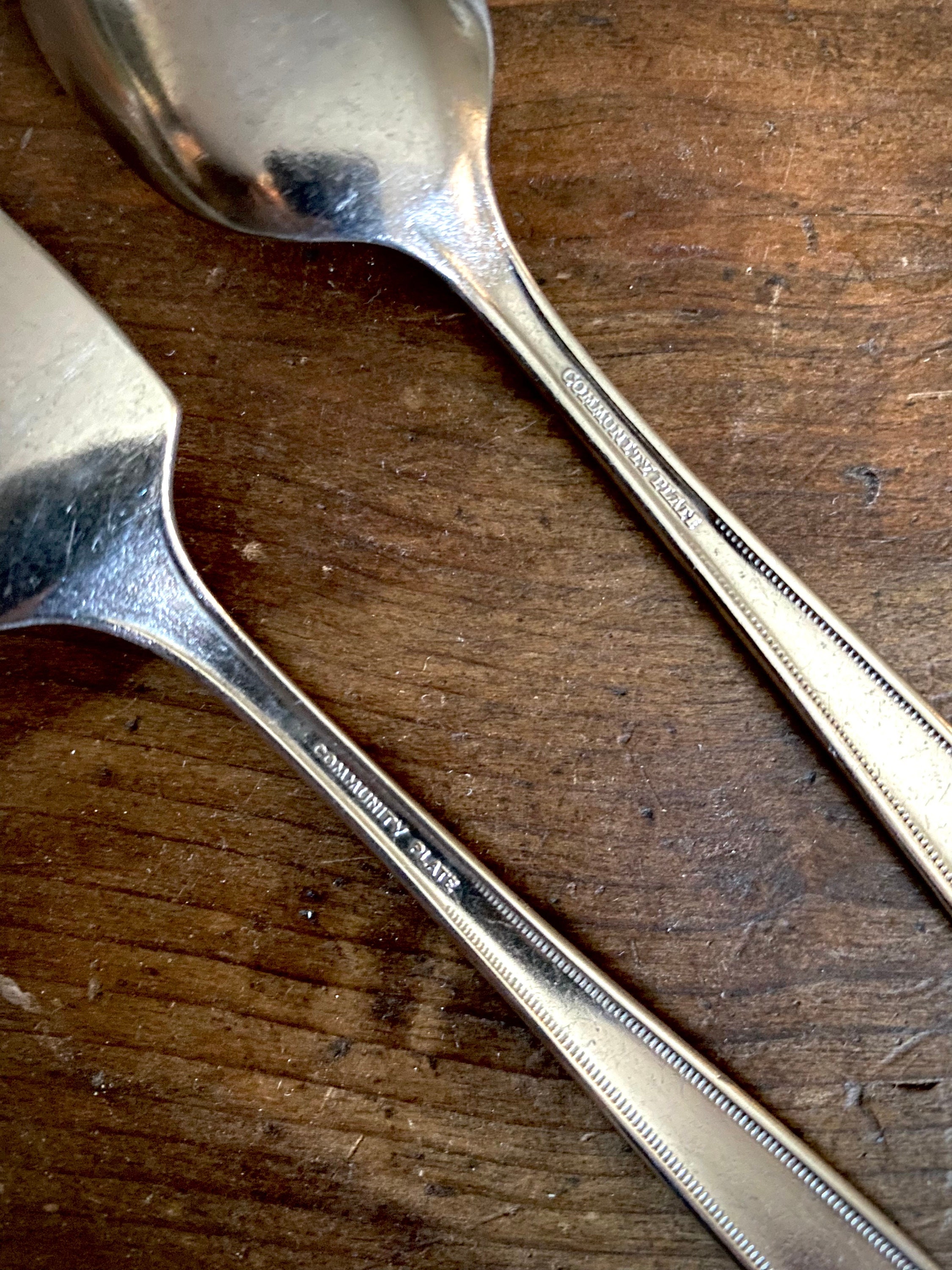 1921 GROSVENOR Silver Plate Forks and Spoons Set Etsy