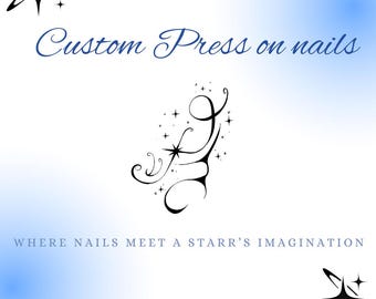 StarrLightt Custom pers op nagels