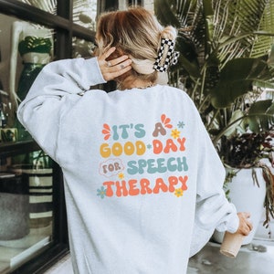 SLP Sweatshirt, Speech language pathology sweatshirt, Speech Pathologist Sweatshirt, Slp Shirt, SLPA, Speech Therapy, Slp Crewneck
